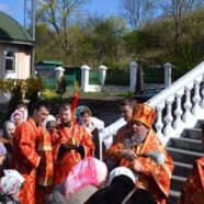 У понеділок Світлої седмиці єпископ Васильківський Миколай звершив літургію в нашому храмі